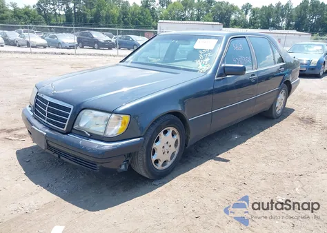 1997 Mercedes-Benz S 500 из США, поврежденный, VIN WDBGA51G9VA334872